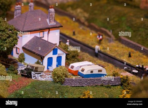 N Gauge model railway scene Stock Photo: 60955887 - Alamy