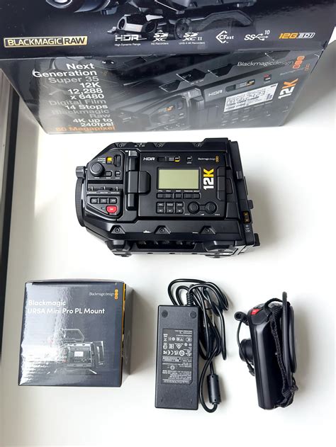 Blackmagic Ursa Mini Pro 12k From Loyd's Gear Shop On Gear Focus