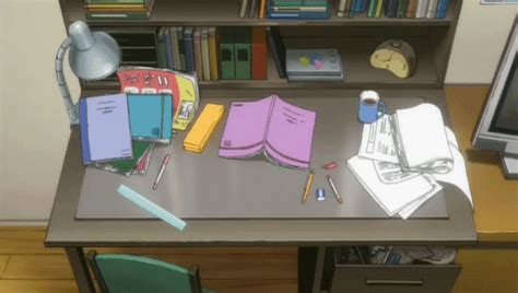 𝓘𝓼𝓻𝓪'𝓪 🏹 anime (Free!) | Anime scenery, Studying gif, Aesthetic anime