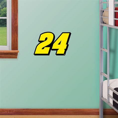 Jeff Gordon #24 Logo Teammate Fathead Decal