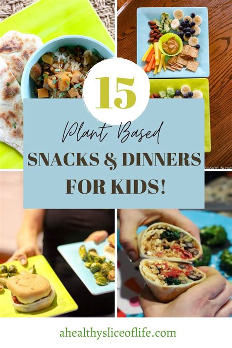 Plant-Based Kids: Meals, Snacks, Favorite Tricks in 2021 | Healthy snacks recipes, Healthy slice ...