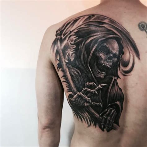 95+ Best Grim Reaper Tattoo Designs & Meanings - (2019)