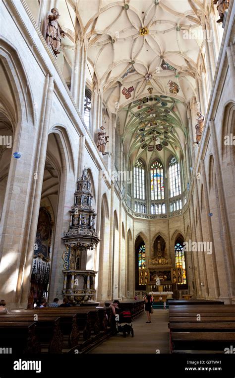 Inside St. Barbara's Church in Kutna Hora, Czech Republic Stock Photo - Alamy