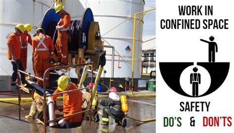 Working in Confined Space: Safety Do’s and Don’ts - EHS - HSE and Fire protection | safety, OHSA ...