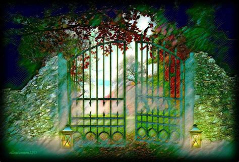 Pearly Gates Digital Art by Ellen Cannon - Pixels