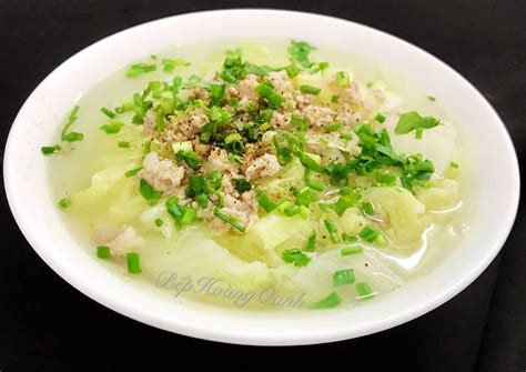 Recipe: Appetizing Canh Cải Thảo Nấu Thịt - tallerelcamalon