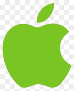 Apple - Green Apple Logo Transparent - Free Transparent PNG Clipart Images Download