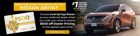 Coral Springs Nissan | Nissan Dealer Coral Springs FL