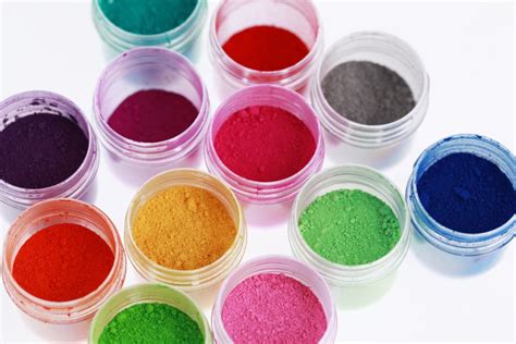 Colorful pigments powders - TESA Directive