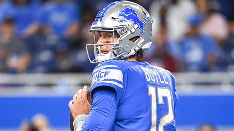 Who is Tim Boyle? Lions Projections for Backup QB With Jared Goff Injured