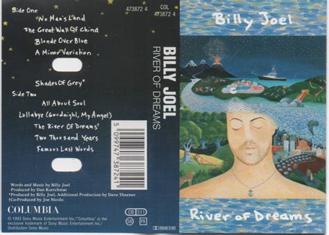 Billy Joel - River Of Dreams (1993, Cassette) | Discogs