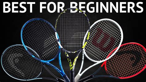 TOP 5 TENNIS rackets for BEGINNERS 2023 - Win Big Sports