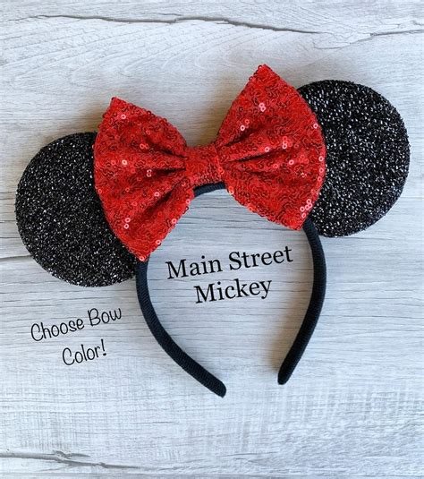 Minnie Mouse Ears Disney Ears for Adults and Kids White - Etsy