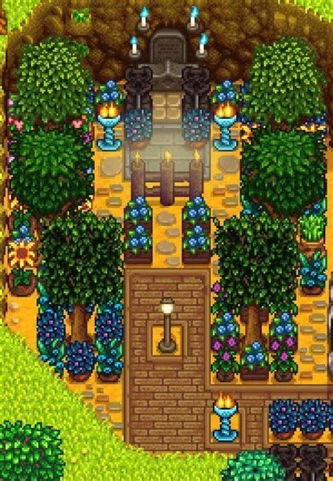 Grandpa’s Shrine Decorations | Stardew valley layout, Stardew valley, Stardew valley tips