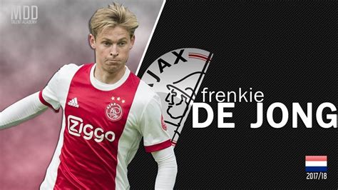 Frenkie de Jong | Ajax | Goals, Skills, Assists | 2017/18 - HD - YouTube