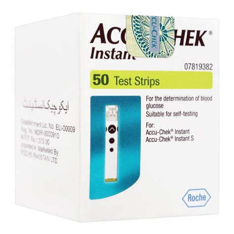 Buy Accu-Chek Instant Test Strips, 50-Pack Online at Special Price in ...