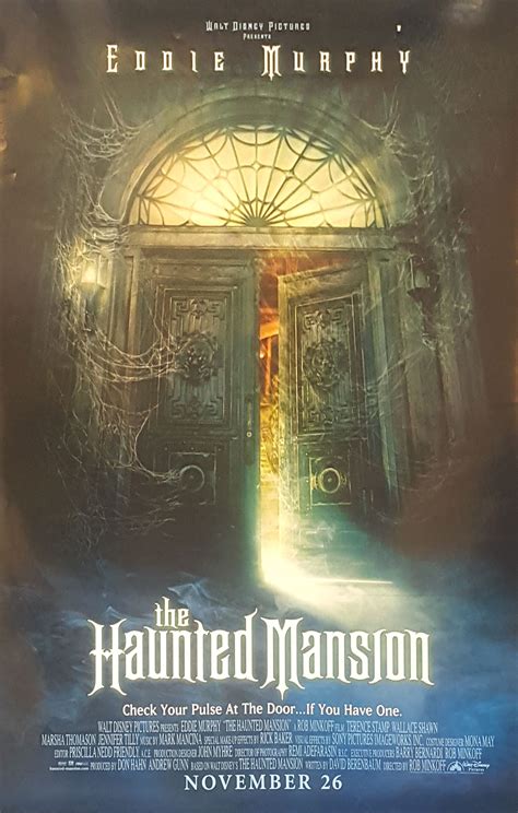 The Haunted Mansion | Haunted mansion, Best movie posters, Movie posters