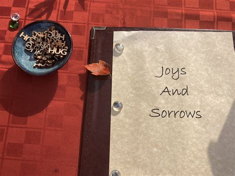 Joys and Sorrows - UUCWC