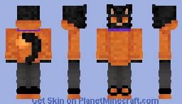 Black Cat Minecraft Skin