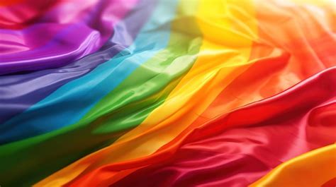 Premium AI Image | Lgbtq rainbow flag pride day background wallpaper