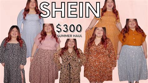 SHEIN Plus Size Unboxing Try On Haul - YouTube