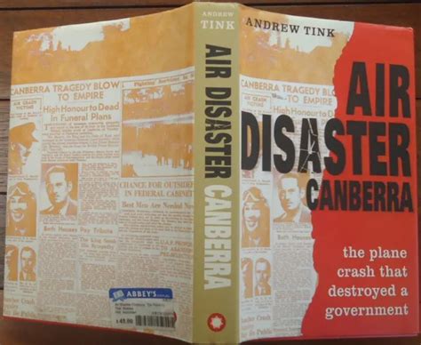 AIR DISASTER CANBERRA Plane Crash That Destroyed Government - A Tink Signed HBDJ £27.96 ...