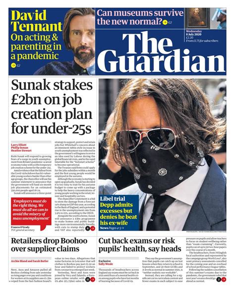 The Guardian-July 8, 2020 Newspaper - Get your Digital Subscription