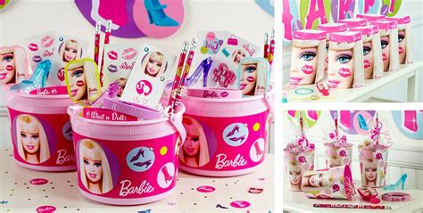 Barbie Party Favors - Stickers, Bracelets, Stationery & More - Party City