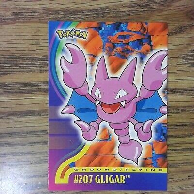 Gligar #207 TOPPS Pokemon Card - Johto Series 1 | eBay