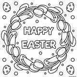 Coloriage Joyeux Paques Noir Et Blanc Illustration Dessin à Imprimer sketch template