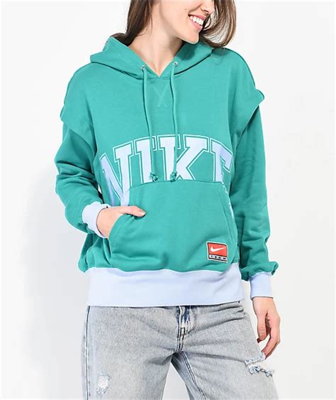 Nike Sportswear Team Nike Green & Blue Hoodie