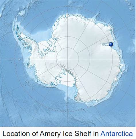 Study: Antarctic Amery Ice Shelf Grew Considerably Over Last 20 Years – Climate Depot