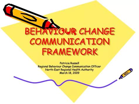 PPT - BEHAVIOUR CHANGE COMMUNICATION FRAMEWORK PowerPoint Presentation - ID:2776176