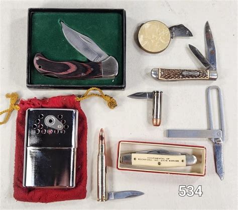 Pocket Knife Collection | Live and Online Auctions on HiBid.com