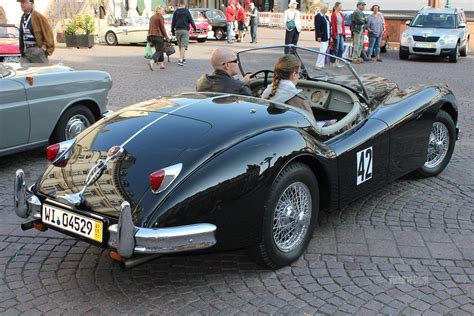 1955 Jaguar XK140 MC Roadster (rear view) | Post War | Paledog Photo Collection