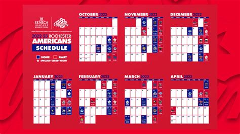 AMERKS ANNOUNCE 2022-23 REGULAR SEASON SCHEDULE | Rochester Americans