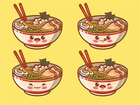 Cute Ramen Drawing