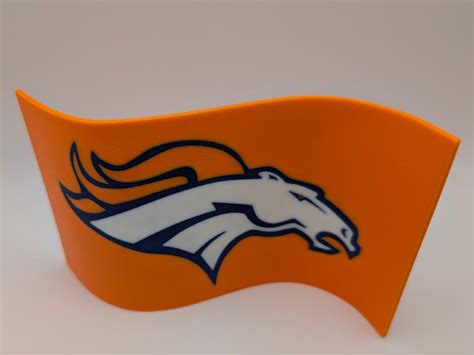 Broncos Flag orange by sage117 - MakerWorld