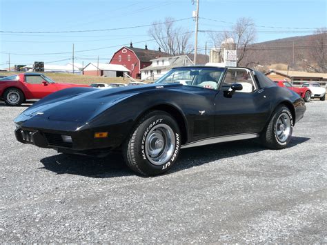 1977 Black Corvette Stingray 4 speed Survivor -- Classic C3 Corvettes ...