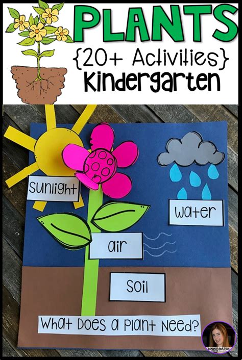 Engaging Kindergarten Activities: Plants, Writing Crafts, and Science ...