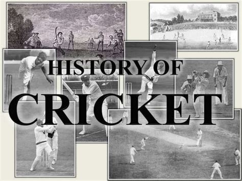 History Of Cricket