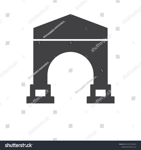 City Gate Icon Sign Symbol Stock Vector (Royalty Free) 2227705435 ...