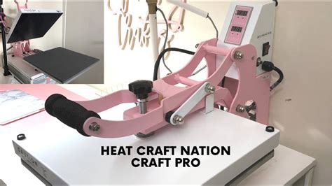 Heat Press Nation Craft Pro - YouTube