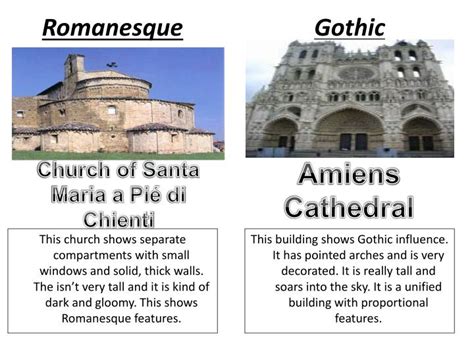 PPT - Romanesque vs. Gothic Architecture PowerPoint Presentation - ID ...