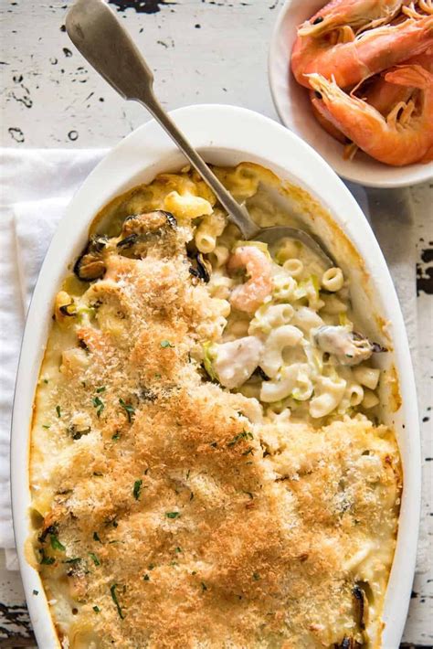 Seafood Gratin Pasta Bake | RecipeTin Eats