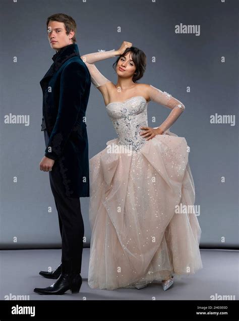 CAMILA CABELLO and NICHOLAS GALITZINE in CINDERELLA (2021), directed by KAY CANNON. Credit ...