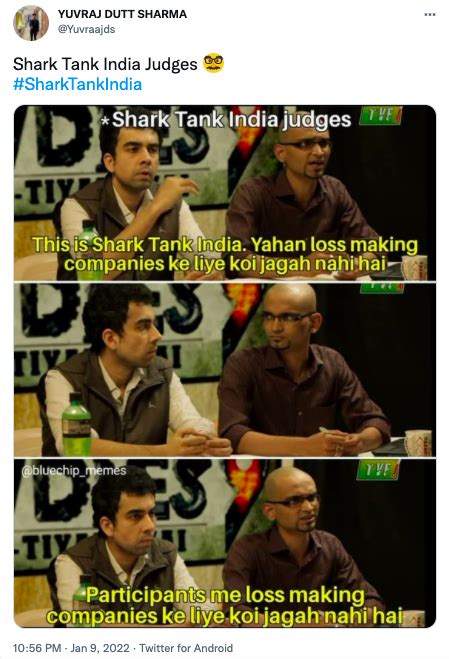 20 Hilarious Shark Tank India Memes & Jokes Cracked By Netizens