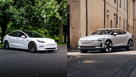 Tesla Model 3 vs Polestar 2, confronto tra berline elettriche