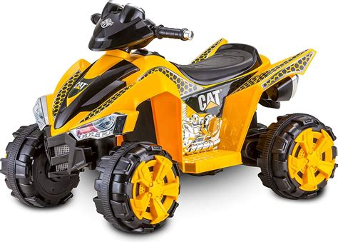 Kid Trax Caterpillar Electric ATV Toddler Ride On Toy 6 Volt Battery