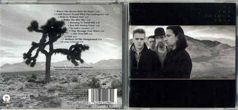 CD U2 / THE JOSHUA TREE / 1987 / FRANCE | Hi-Fi.ru